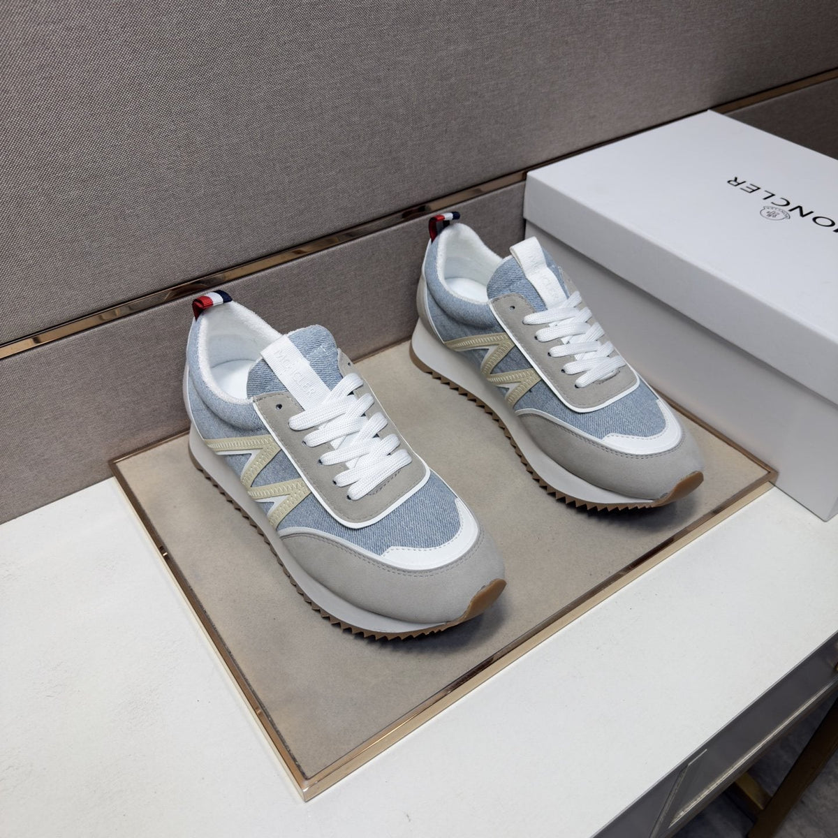 Moncler N-Panel Low-Top Sneakers — front