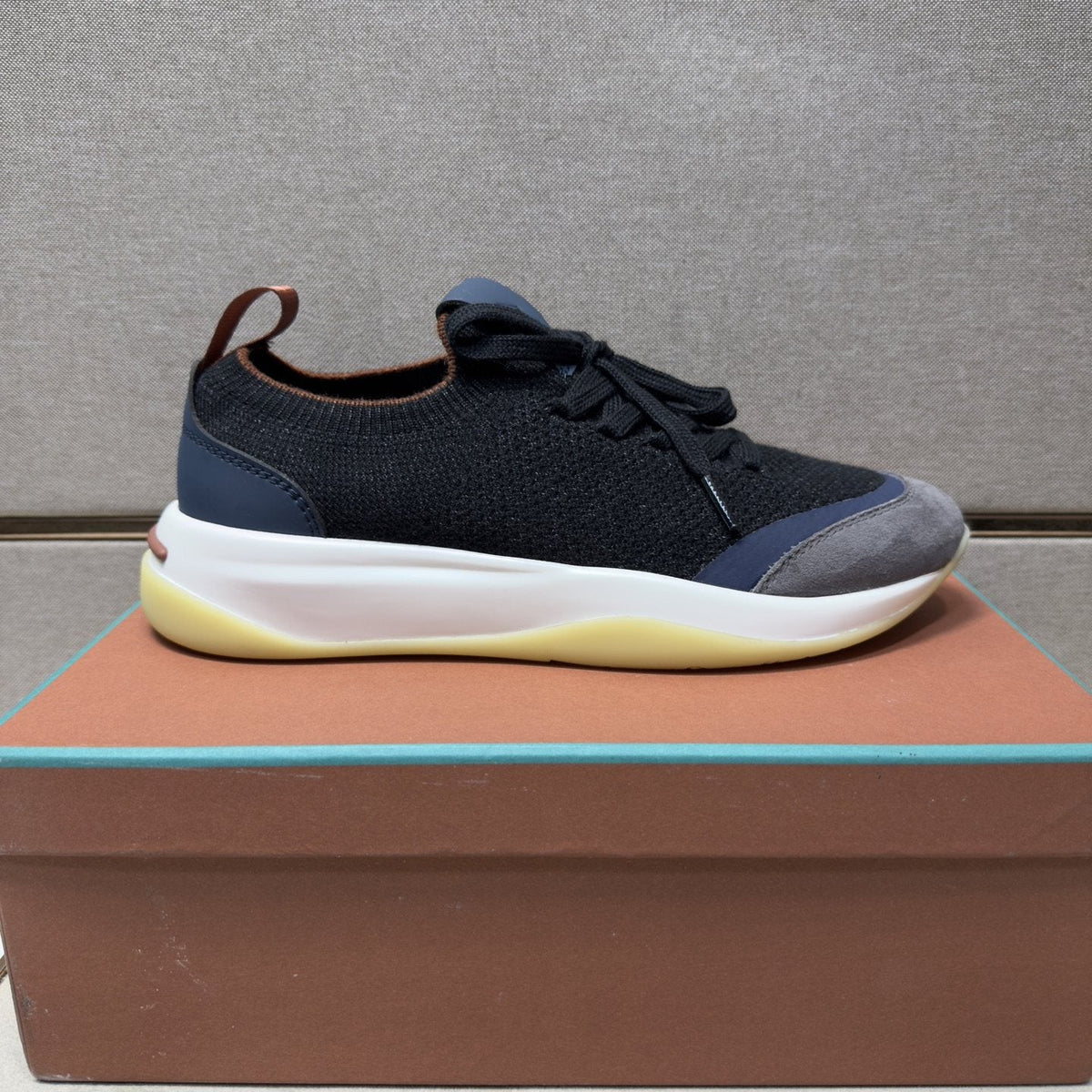 Loro Piana Mesh Low-Top Sneakers — front