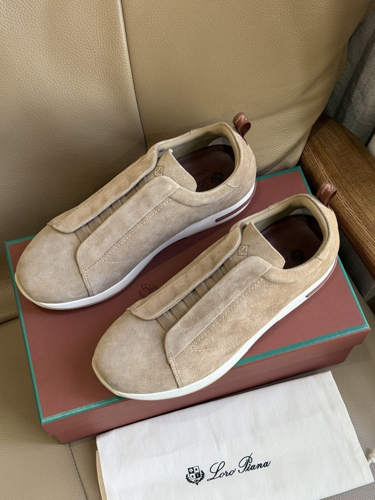 Loro Piana Slip-On Sneakers — hero