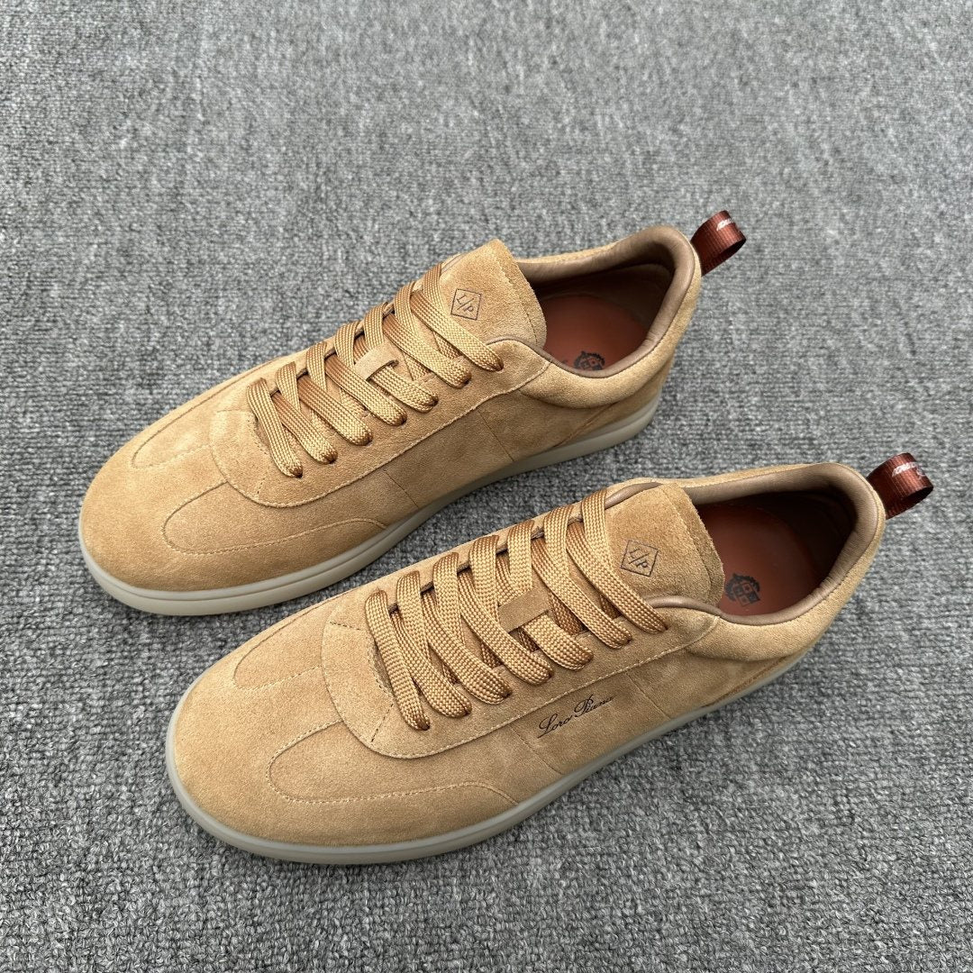 Loro Piana Soho Walk Low-Top Sneakers — front