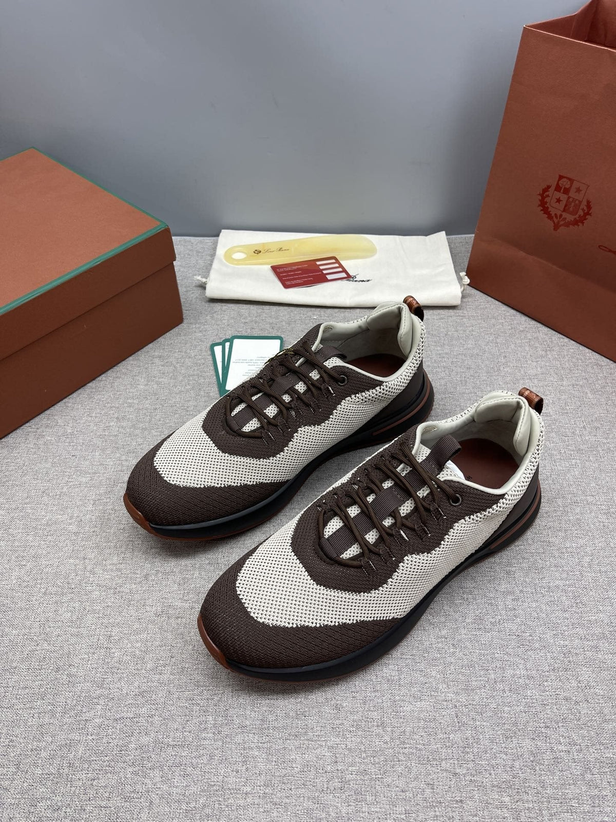 Loro Piana Tennis Walk Low-Top Sneakers — hero
