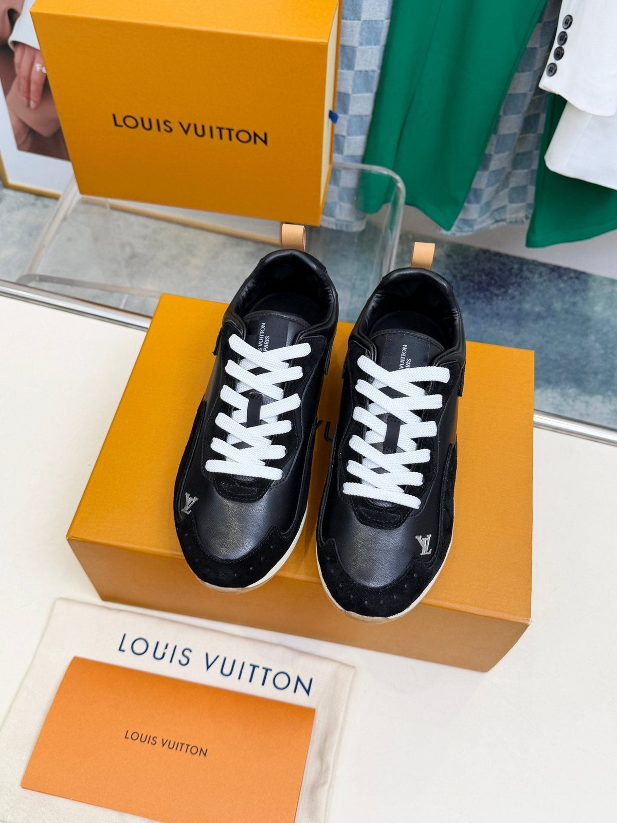 Louis Vuitton Drop 300 Low-Top Sneakers — front