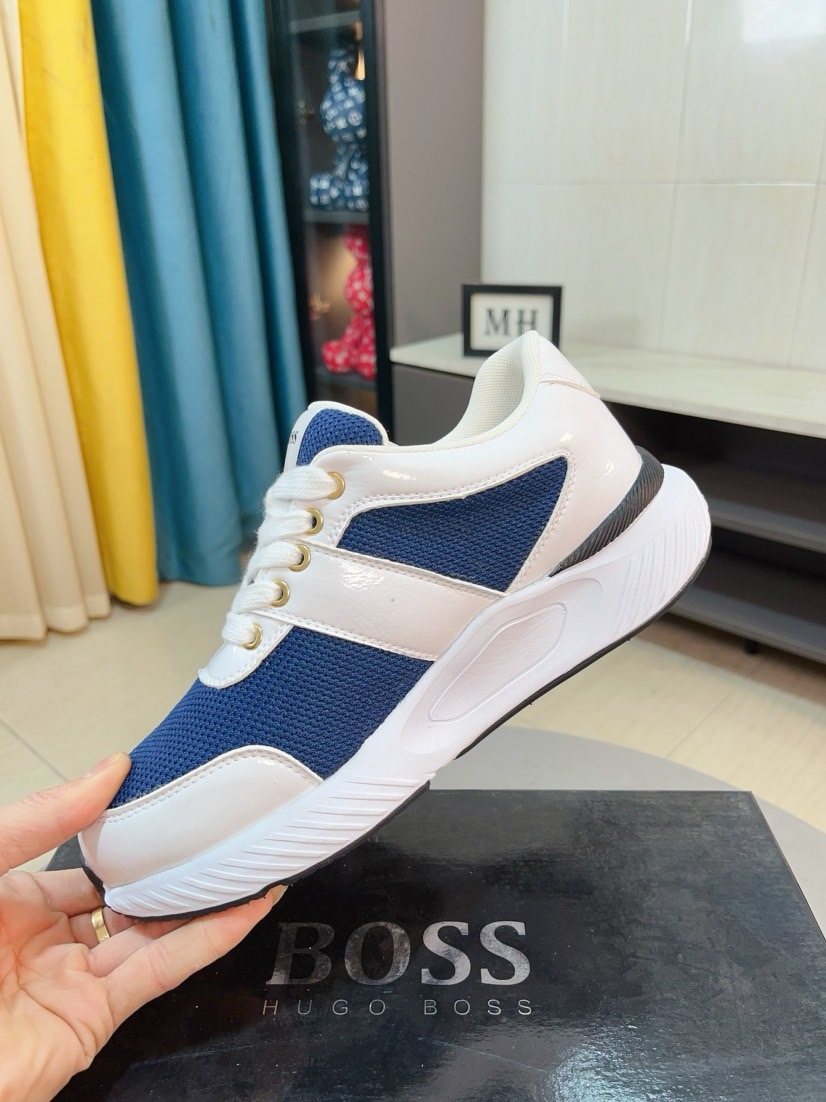 Hugo Boss Color-Block Low-Top Sneakers — side