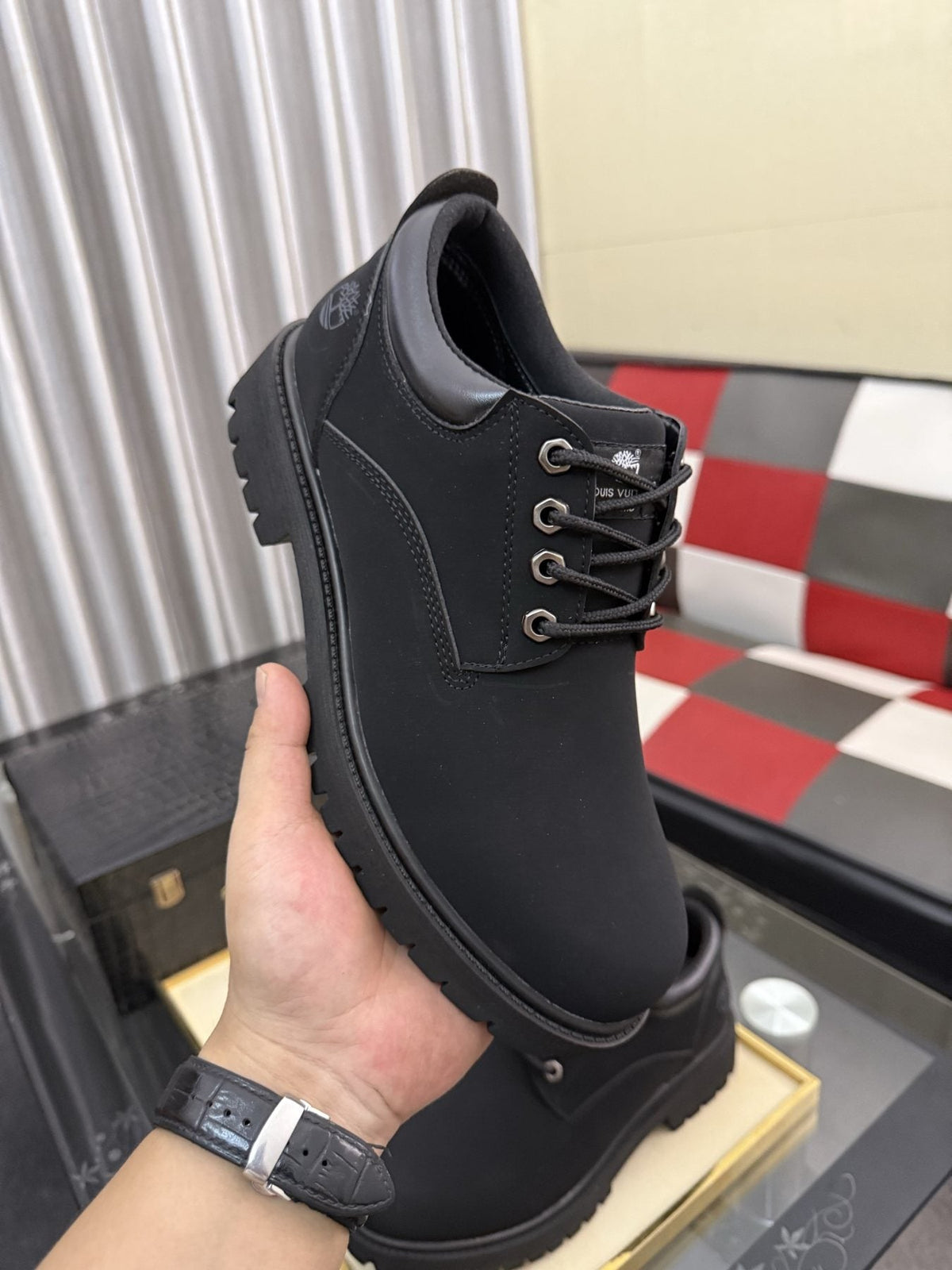 Timberland Lug Sole Lace-Up Shoes — model
